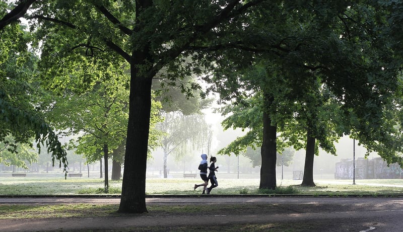 Jogging for physical fitness
